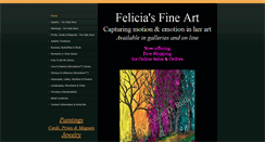 Desktop Screenshot of feliciasfineart.com